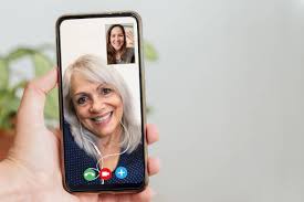 App video call interface